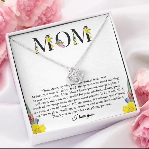 Forever Love Necklace Message Gift - Picture 3 of 7